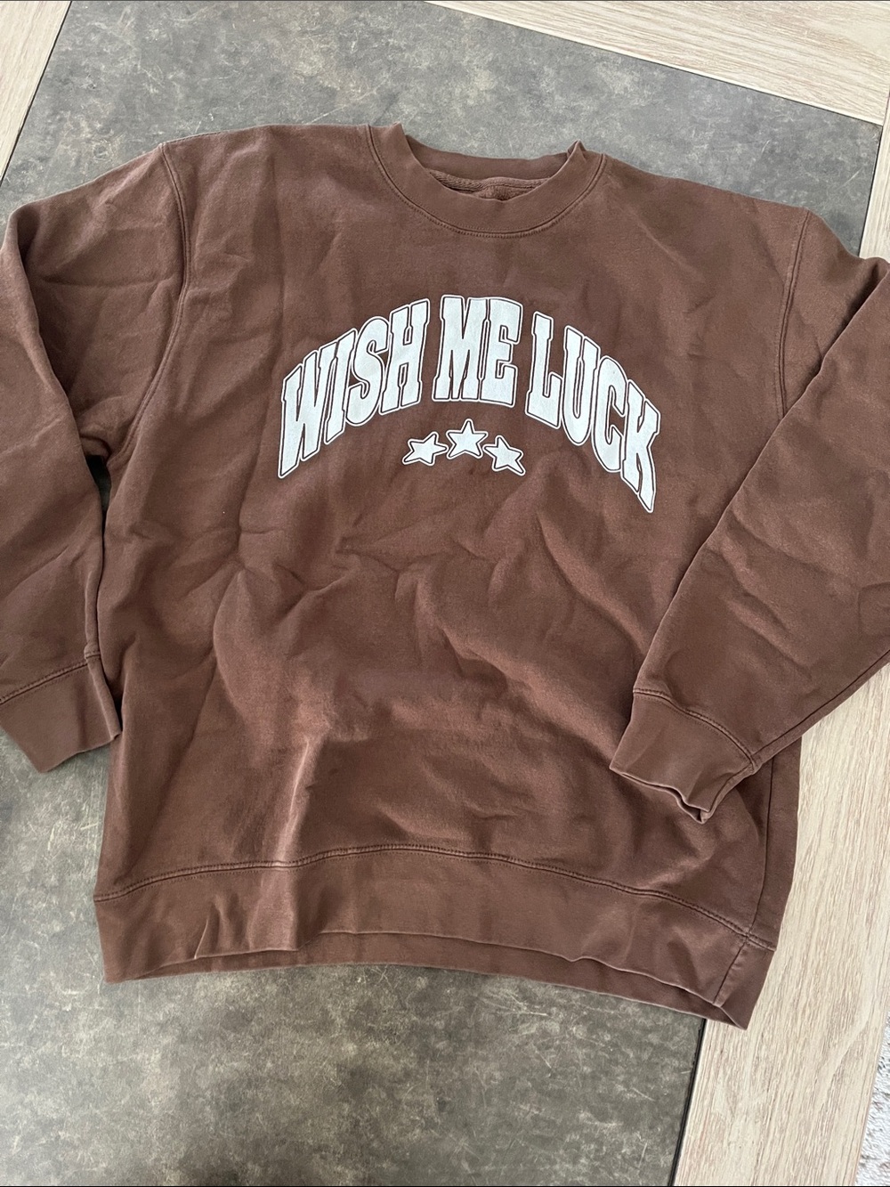 Wish me luck sweater